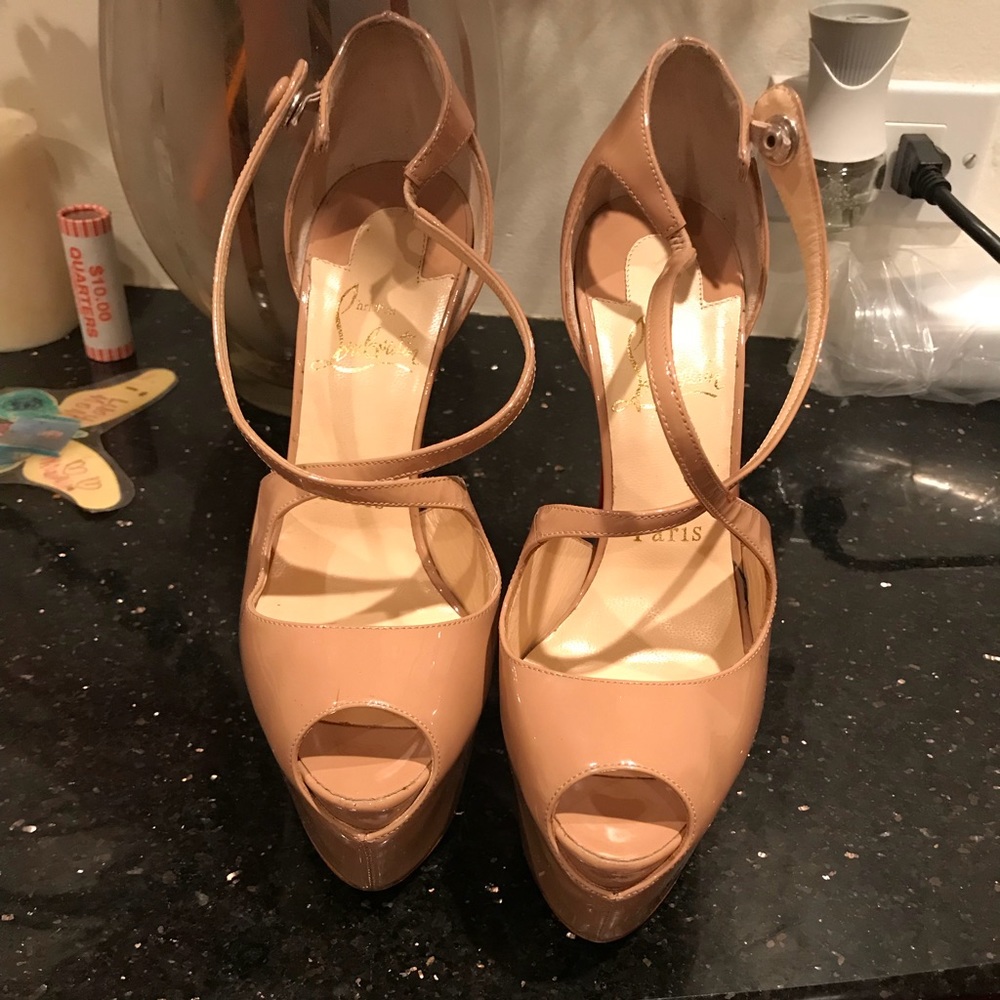 christian louboutin exagona 160mm